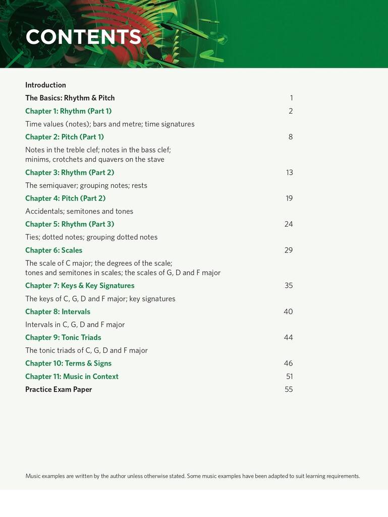 Discovering Music Theory - Grade 1