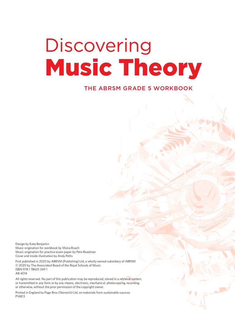 Discovering Music Theory - Grade 2 Answers