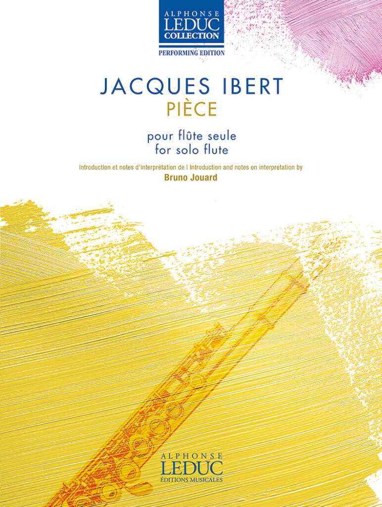 Jacques Ibert: Pièce pour flûte seule: Flute Solo