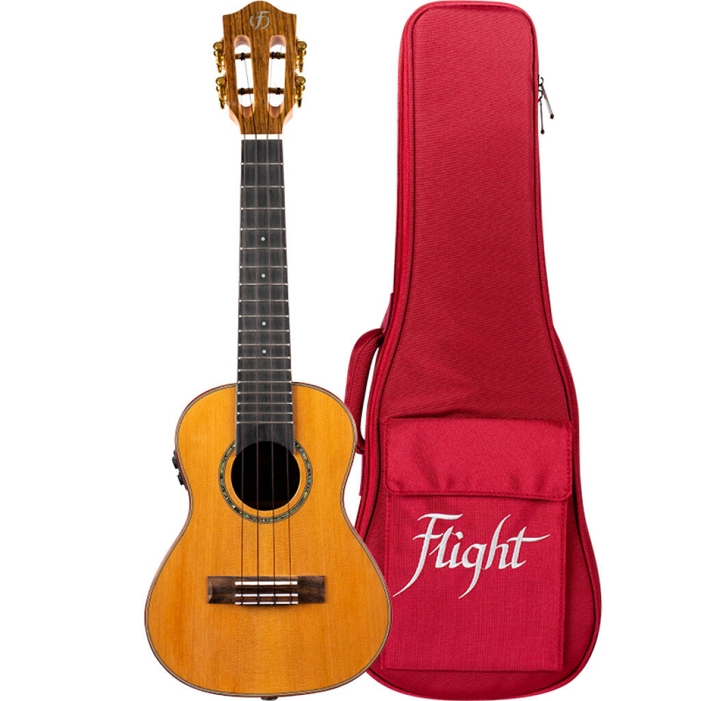 Flight: Diana Concert Electro Ukulele SoundWavePU