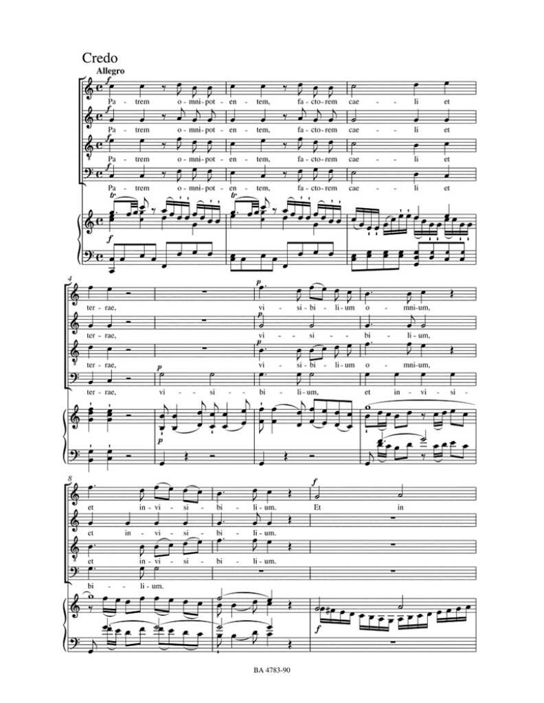 Wolfgang Amadeus Mozart: Missa in C major K.167: Mixed Choir And Ensemble