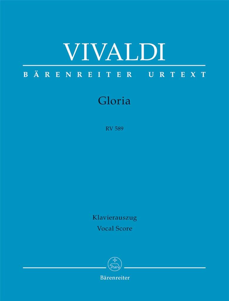 Antonio Vivaldi: Gloria RV 589 (Vocal Score): Mixed Choir And Ensemble