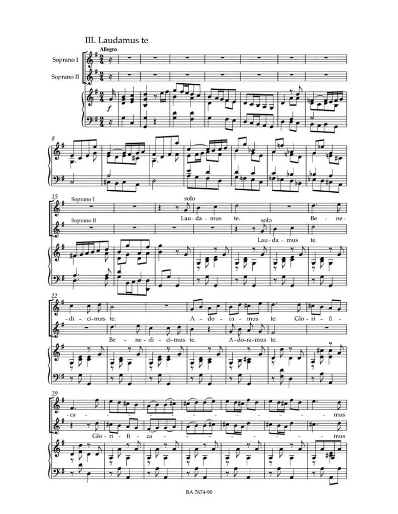 Antonio Vivaldi: Gloria RV 589 (Vocal Score): Mixed Choir And Ensemble