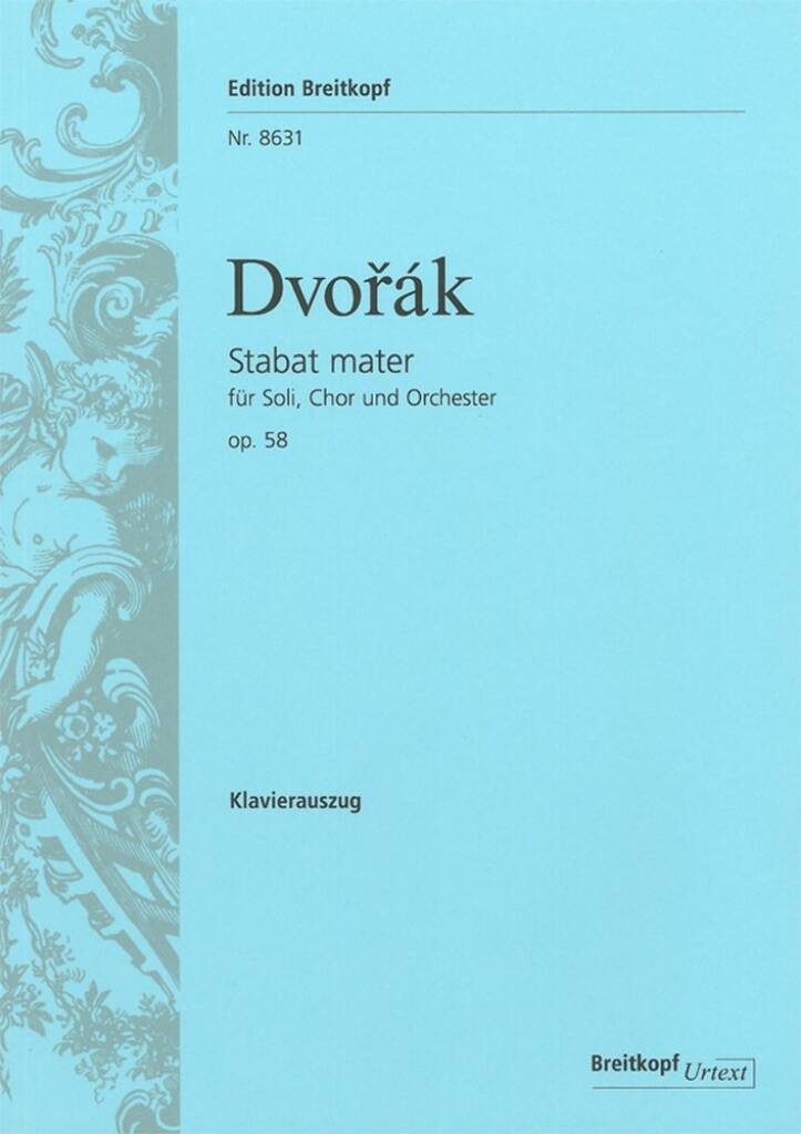Antonín Dvořák: Stabat Mater Op.58: Vocal And Piano