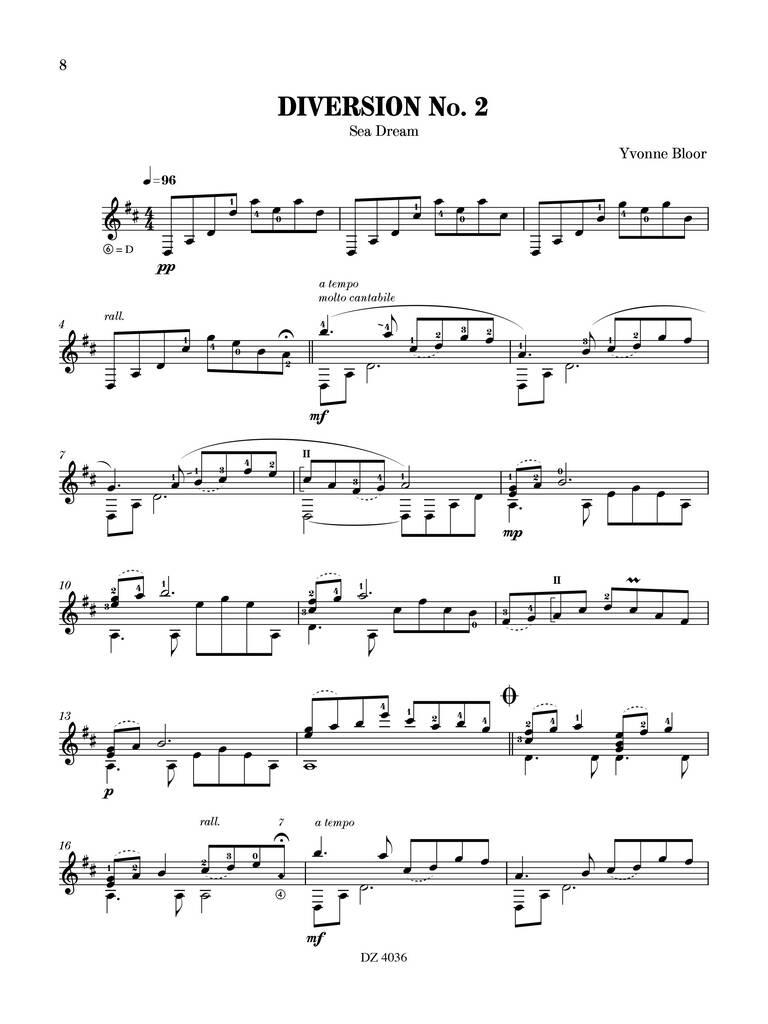 Yvonne Bloor: Evocation, Collected Guitar Works, vol. 2: Guitar Solo