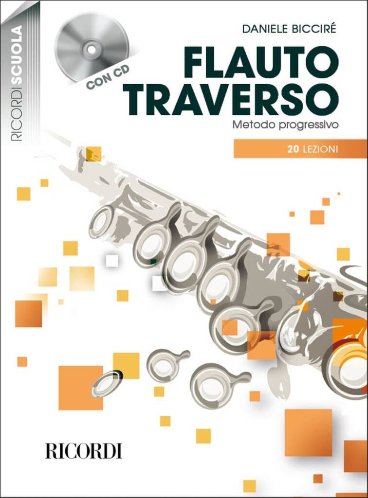 Flauto traverso - Metodo progressivo in 20 lezioni
