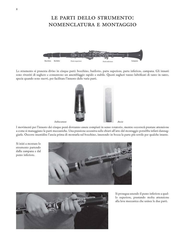 Clarinetto - Metodo progressivo in 20 lezioni
