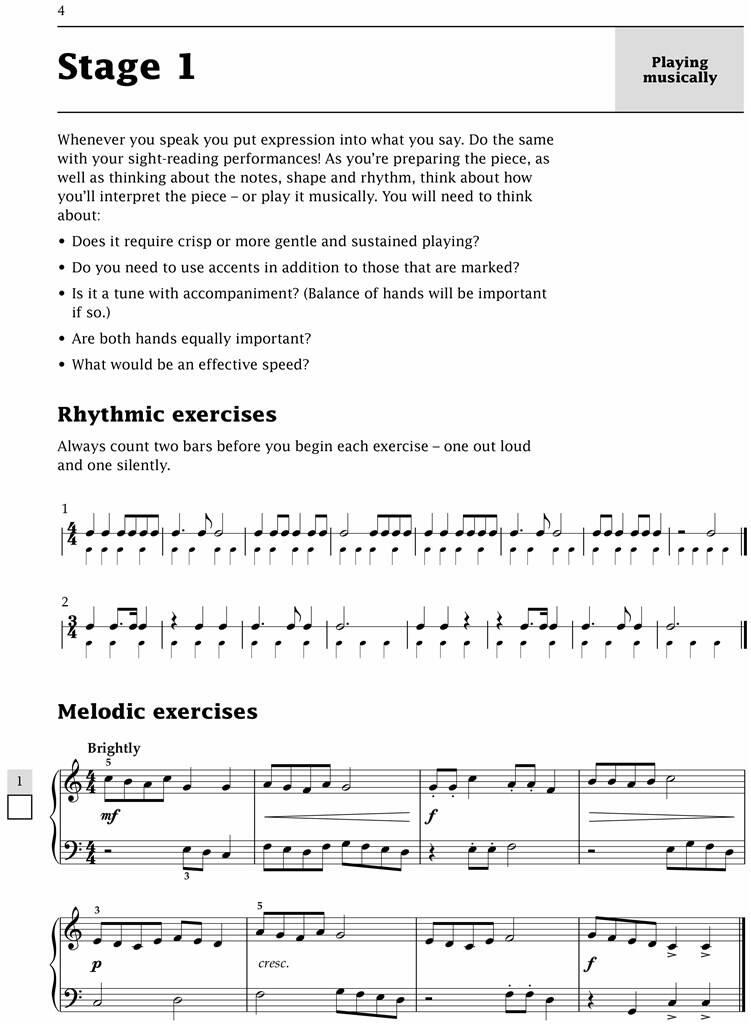 Improve your sight-reading! Piano 4