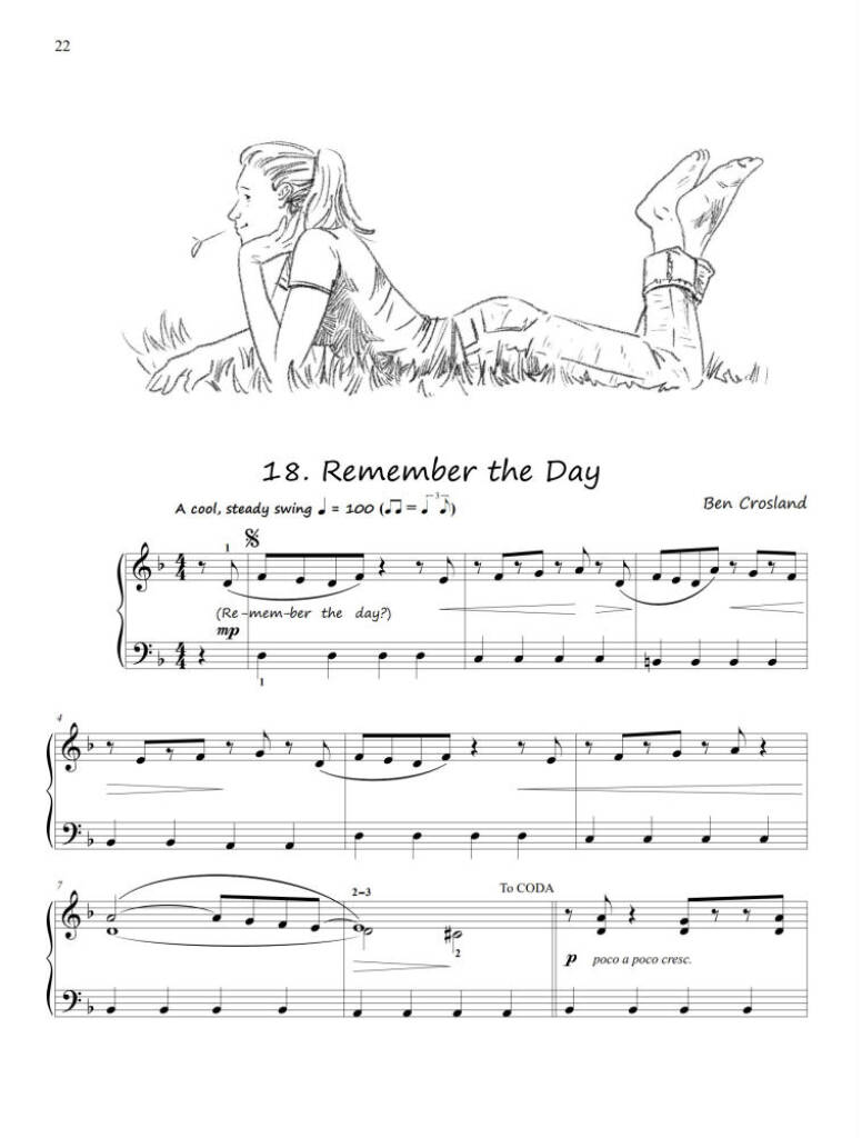 Ben Crosland: Jazz Beans Book 1: Piano Solo