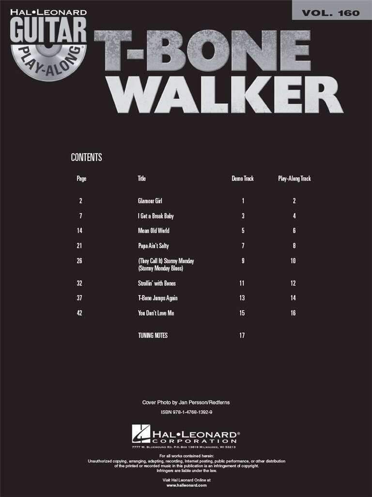 T-Bone Walker: T-Bone Walker: Guitar Solo