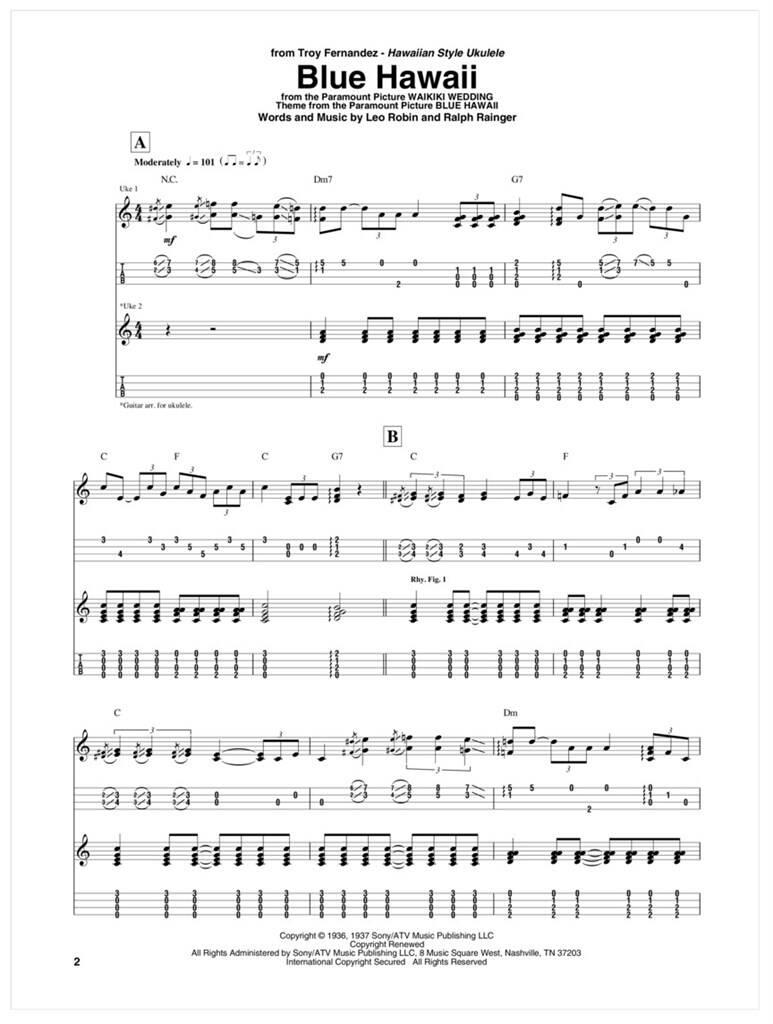 Ukulele TAB: Ukulele Solo