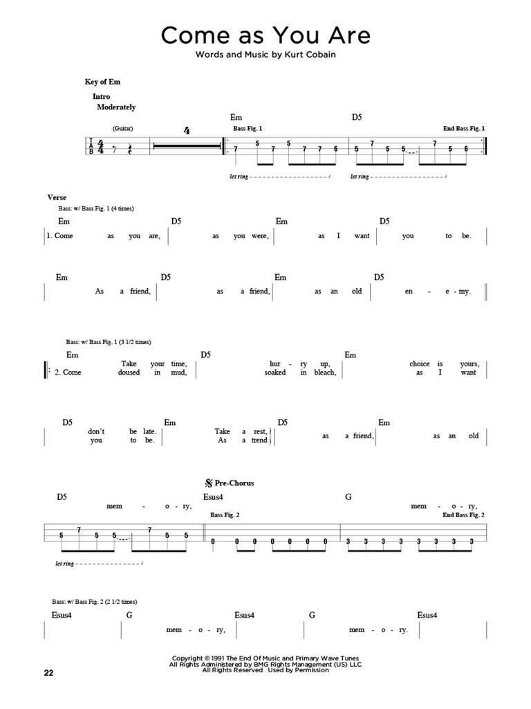 First 50 Songs: Bass Guitar Solo