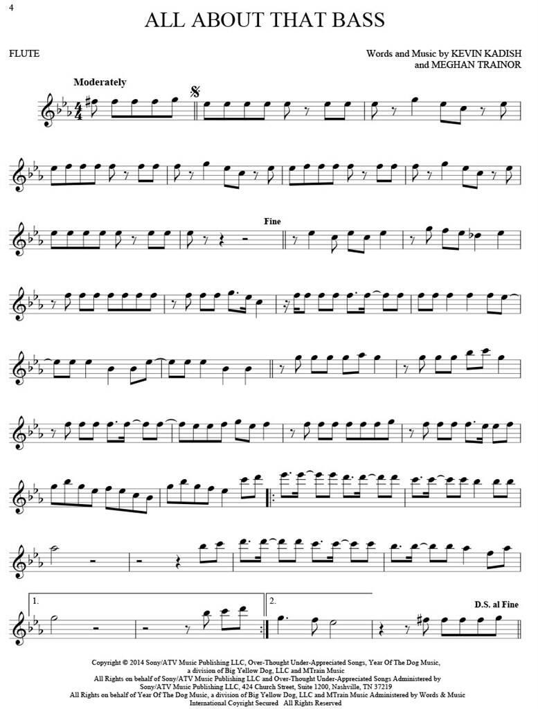101 Hit Songs: Flute Solo