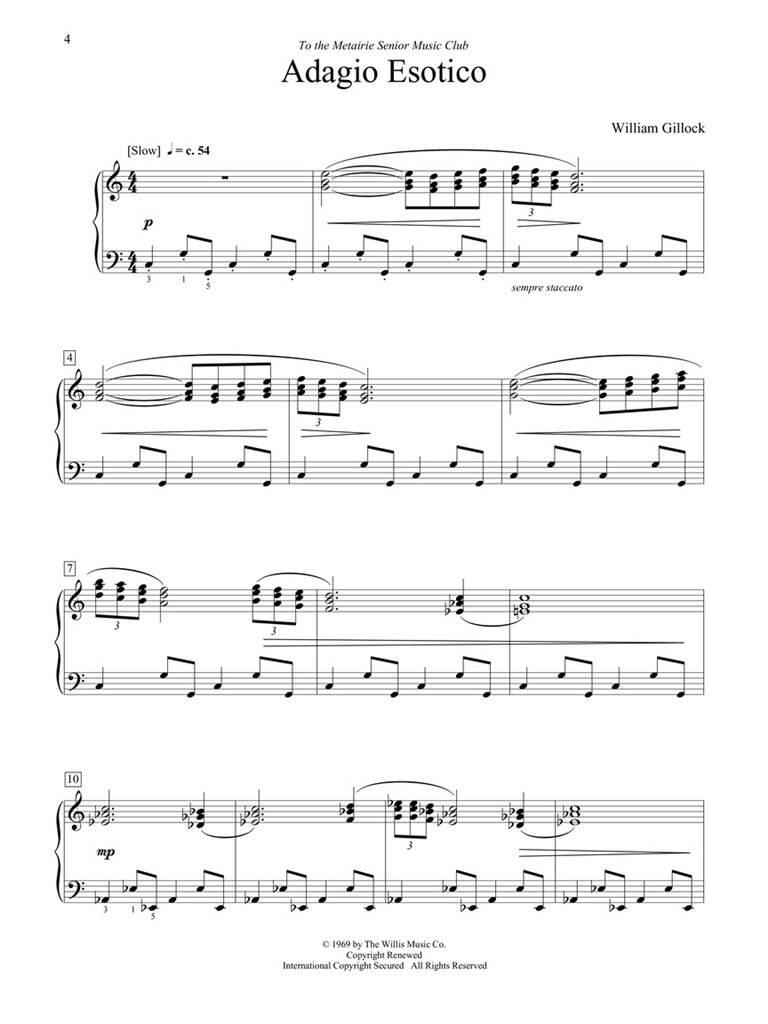 William Gillock Recital Collection: Piano Solo