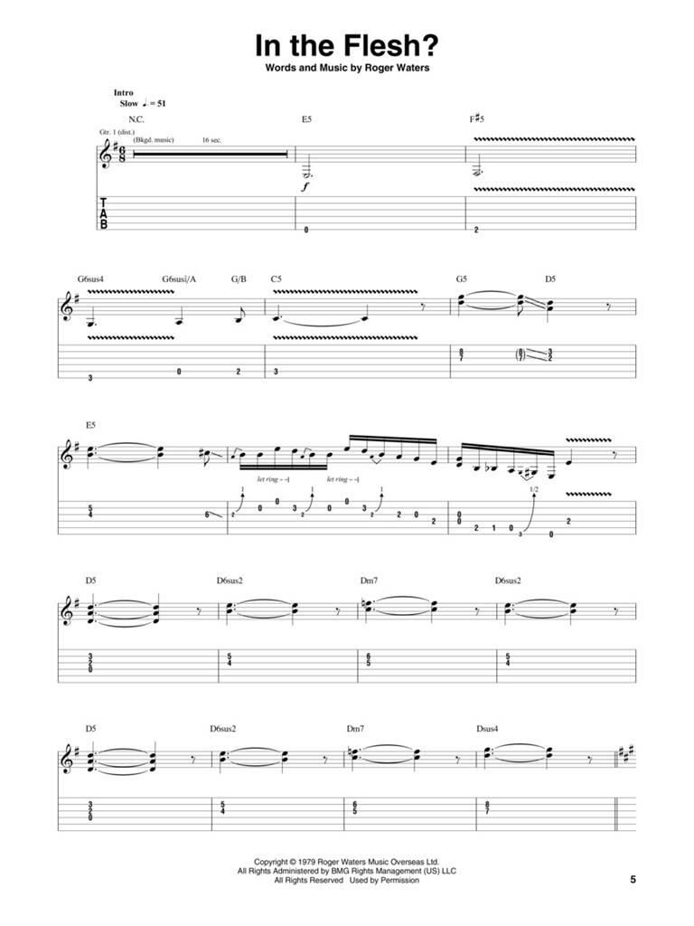 Pink Floyd - The Wall: Guitar Solo