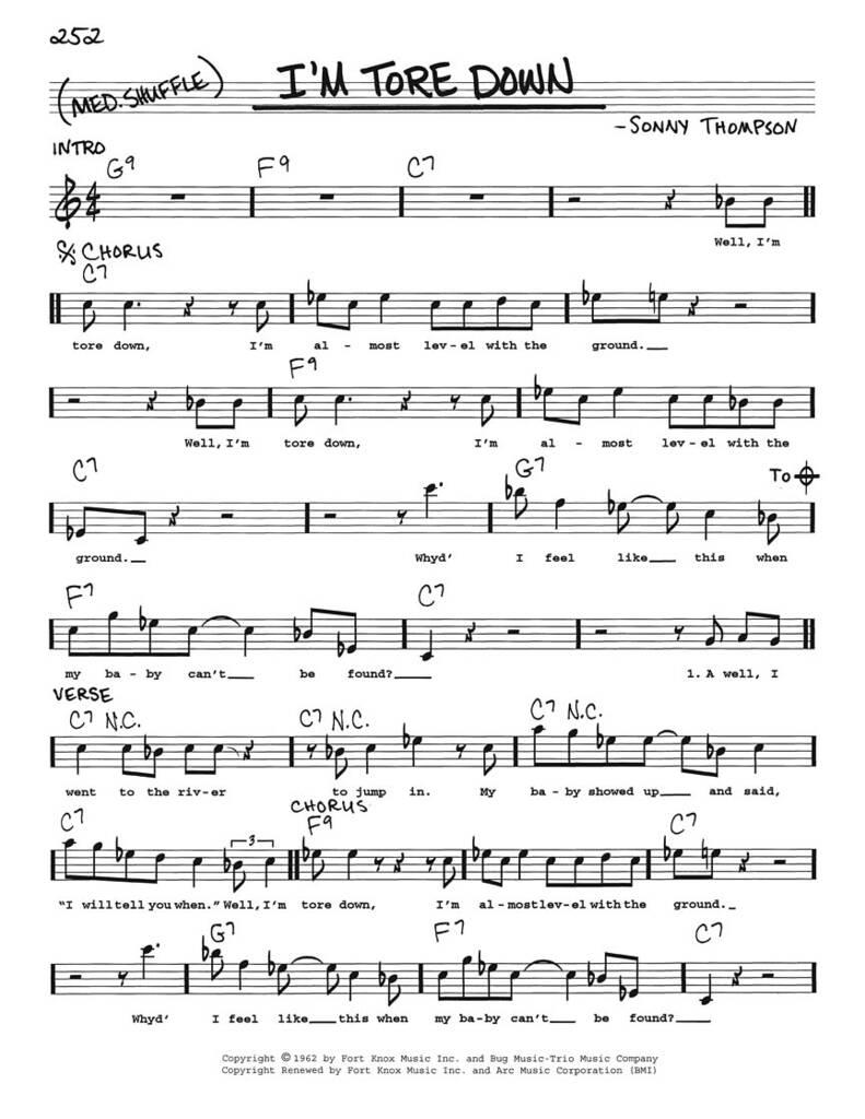 The Real Blues Book: C Instrument