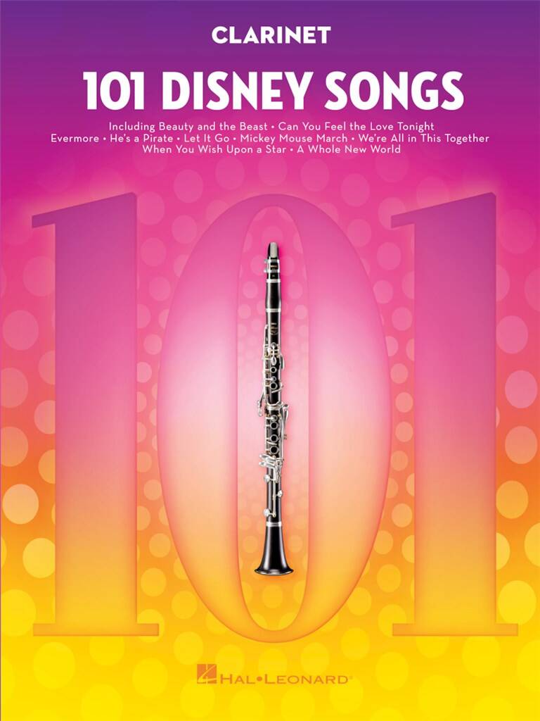 101 Disney Songs: Clarinet Solo
