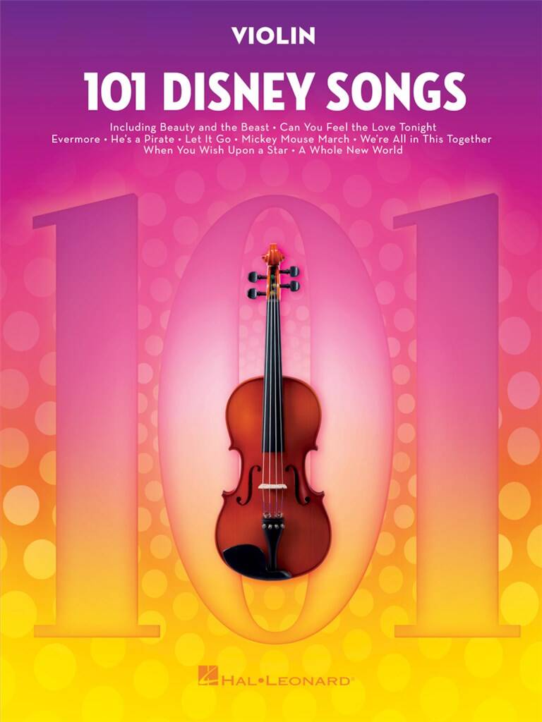 101 Disney Songs: Violin Solo