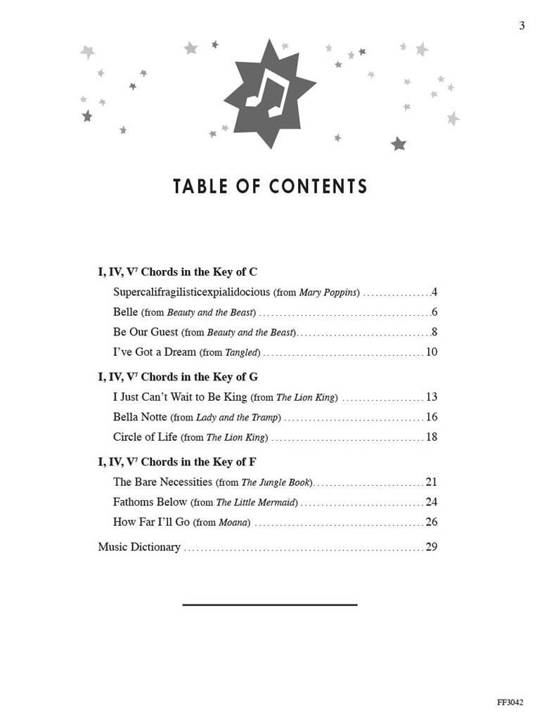 ChordTime Piano Disney