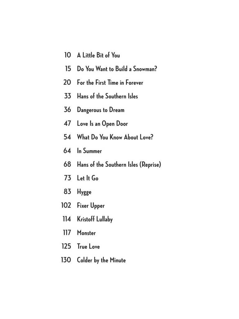 Frozen: Vocal And Piano