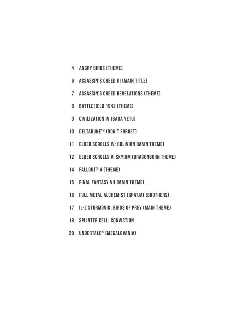 Video Game Music for Trumpet: Trumpet Solo