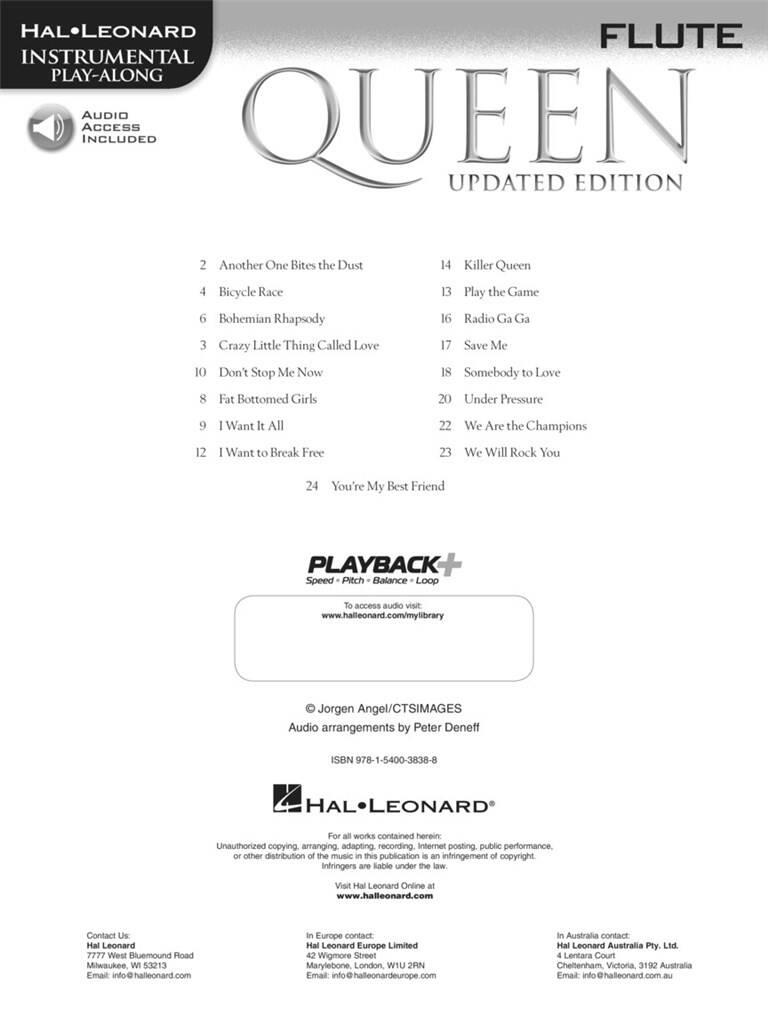 Queen: Queen - Updated Edition: Flute Solo