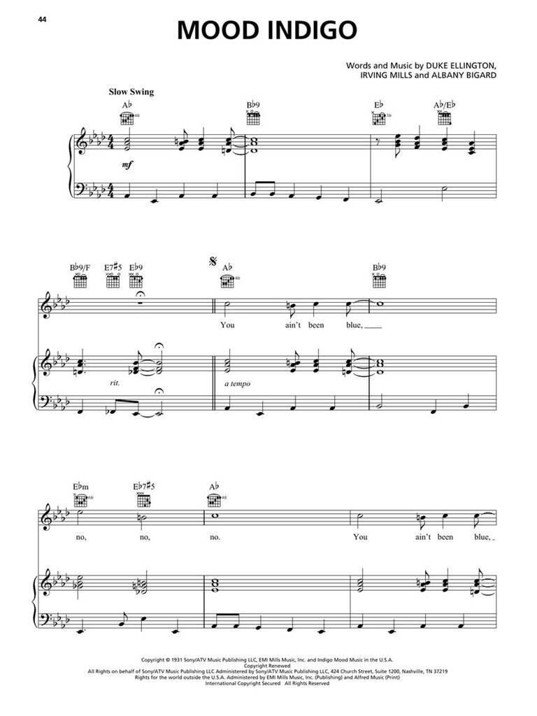 Best of Duke Ellington: Piano, Vocal And Guitar