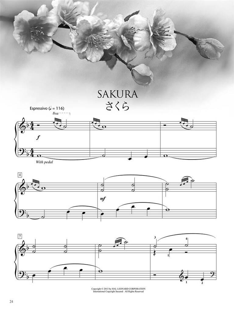 Japanese Folk Songs Collection: Piano Solo