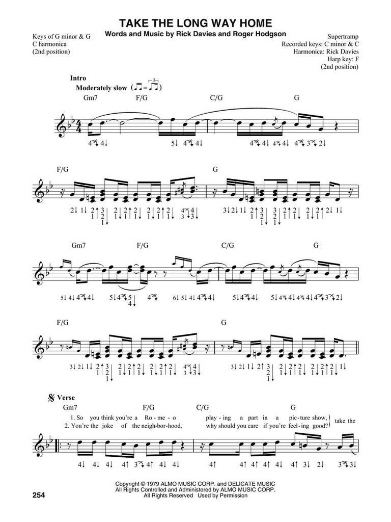 Harmonica Fake Book: Harmonica