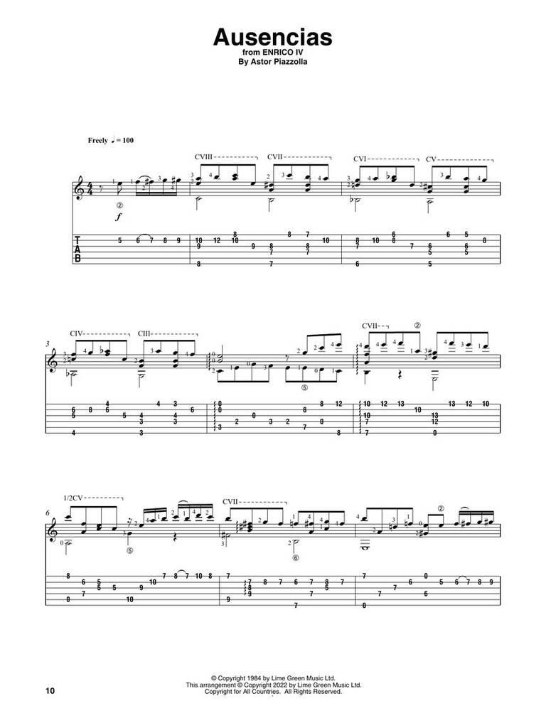 Astor Piazzolla: Astor Piazzolla for Solo Classical Guitar: (Arr. Celil Refik Kaya): Guitar Solo