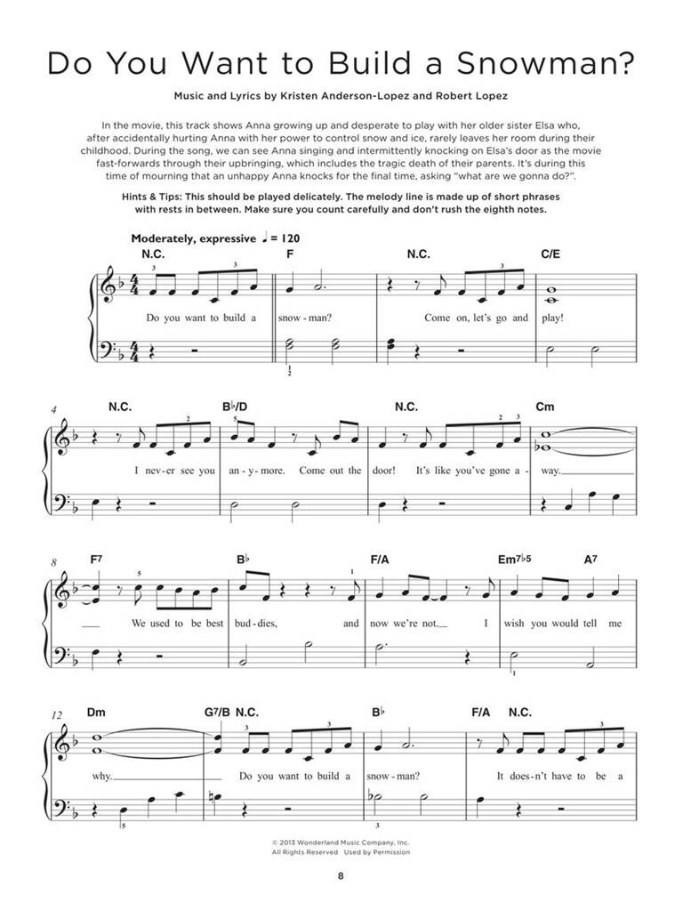 The Frozen Collection: Easy Piano
