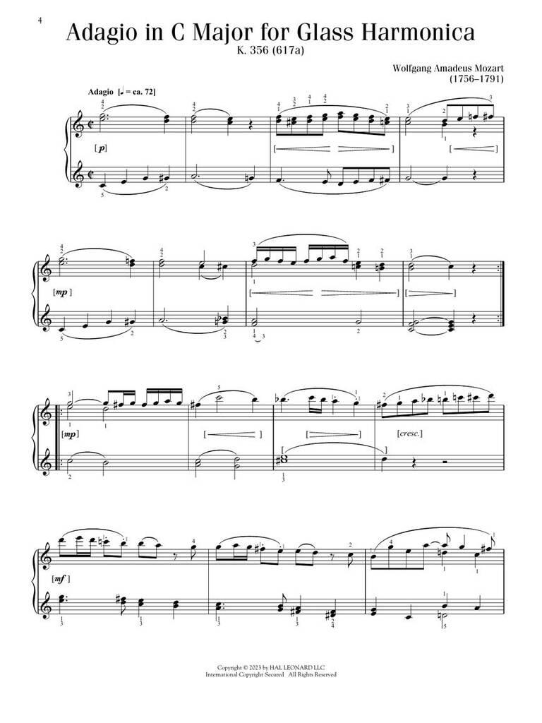 Wolfgang Amadeus Mozart: Intermediate Mozart Favorites: Piano Solo