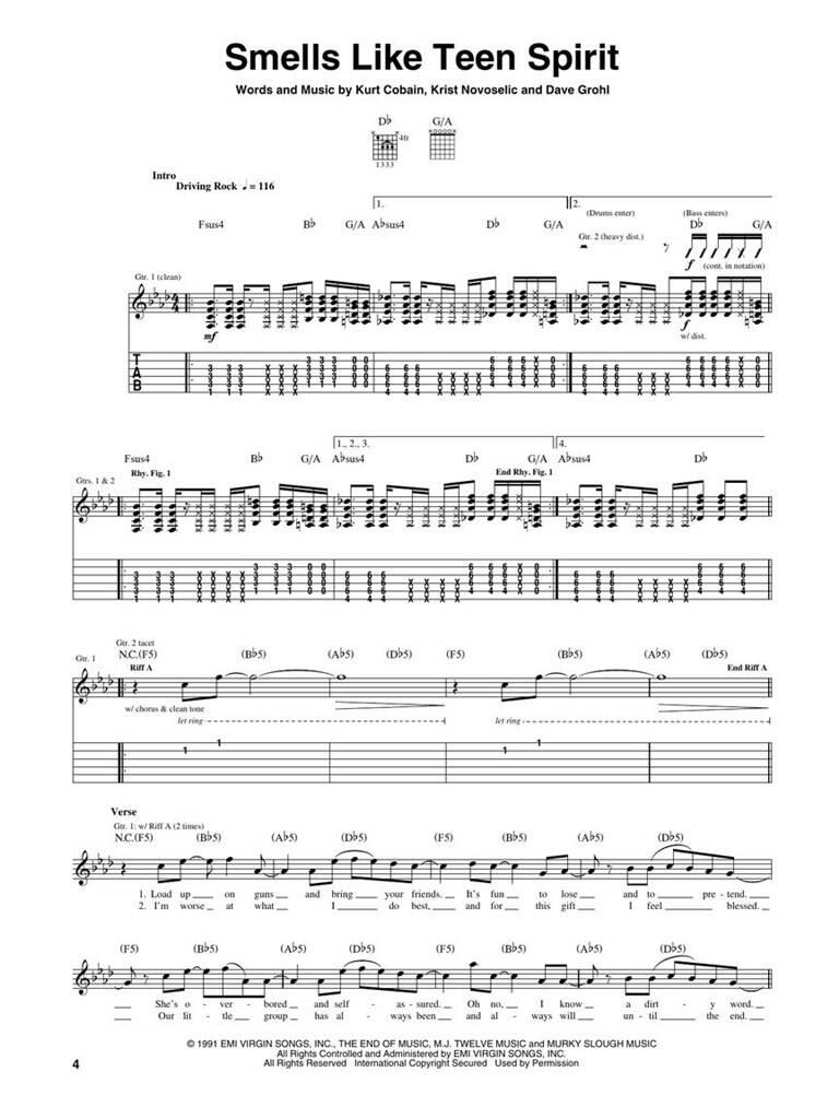 Nirvana: Nirvana - Nevermind: Guitar Solo