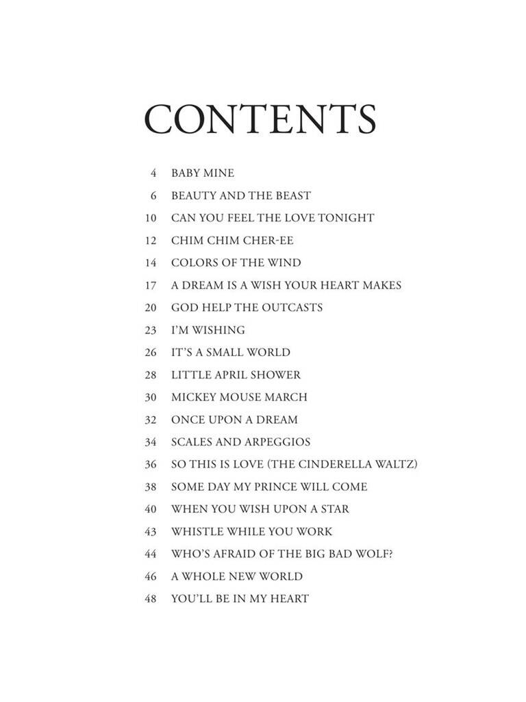 Disney Songs: Disney Songs for Classical Guitar: Guitar Solo