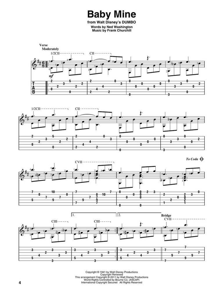 Disney Songs: Disney Songs for Classical Guitar: Guitar Solo