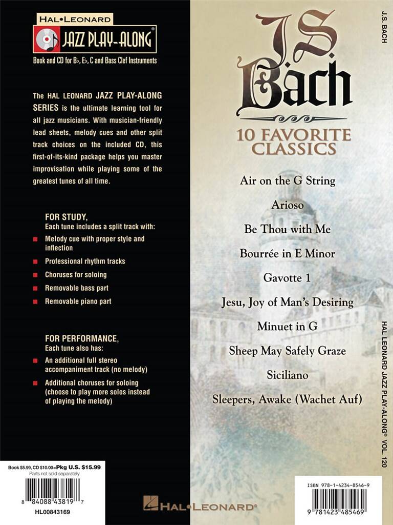 J.S. Bach: 10 Favorite Classics: Other Variations