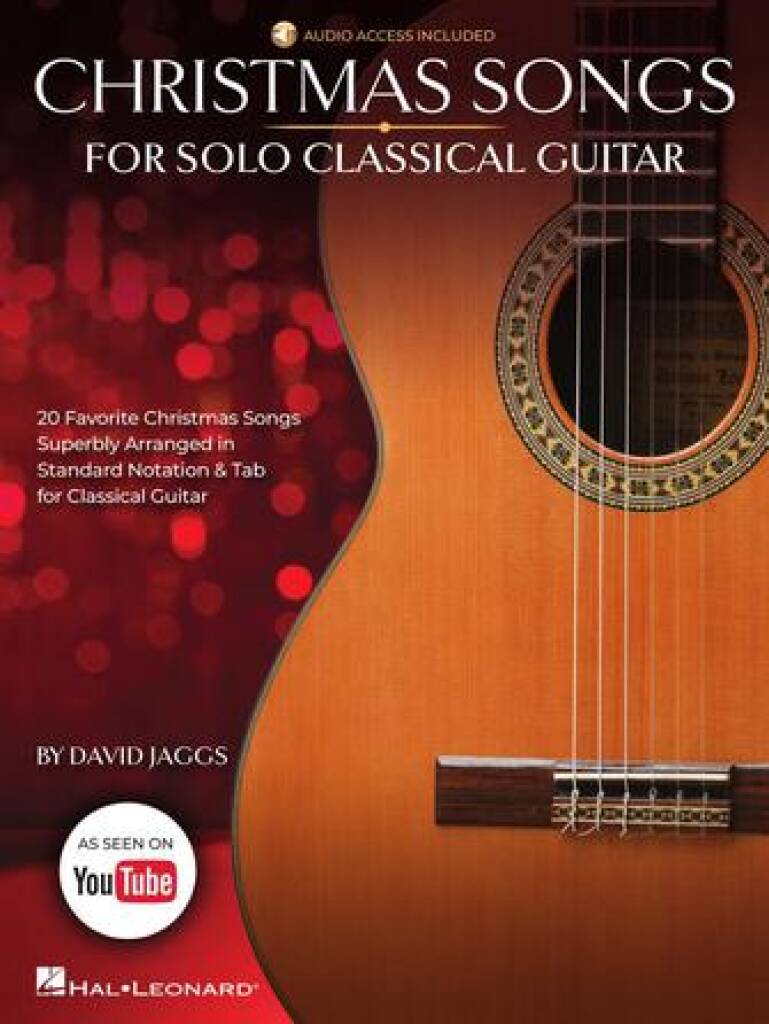 Christmas Songs for Solo Classical Guitar: Guitar Solo
