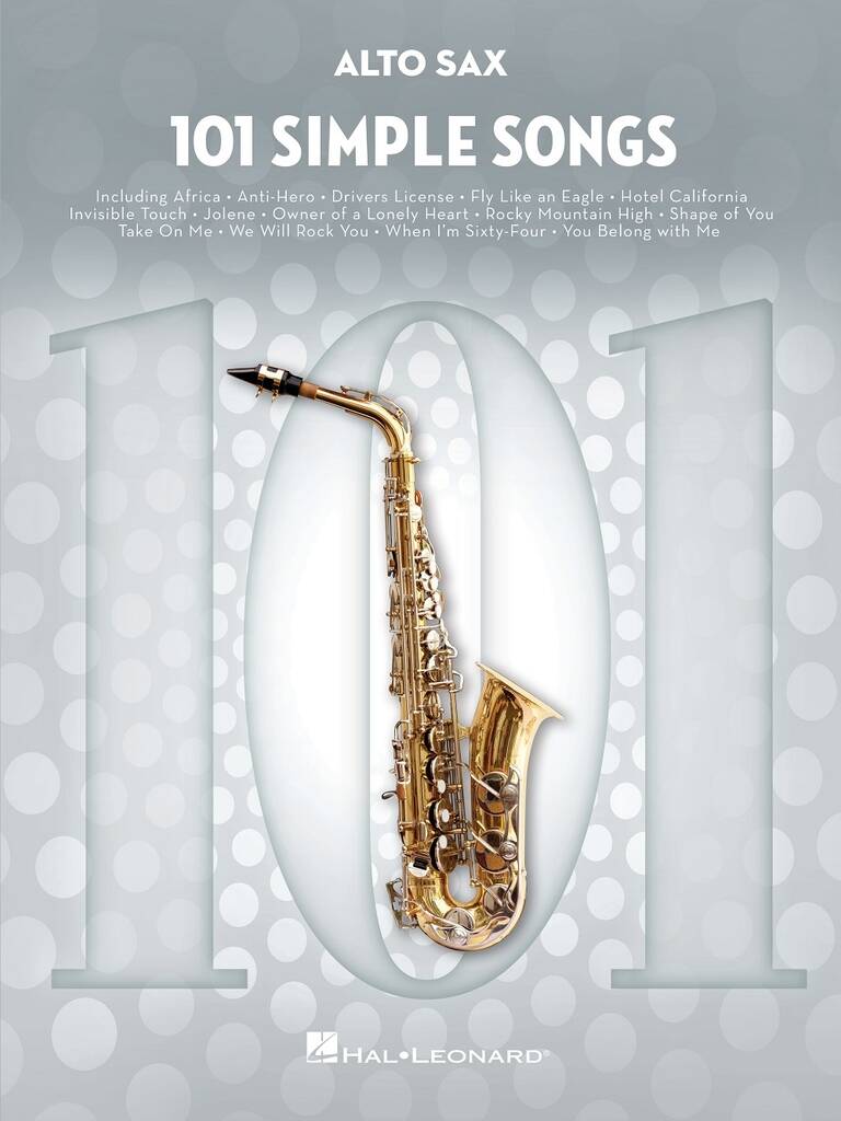 101 Simple Songs: Alto Saxophone