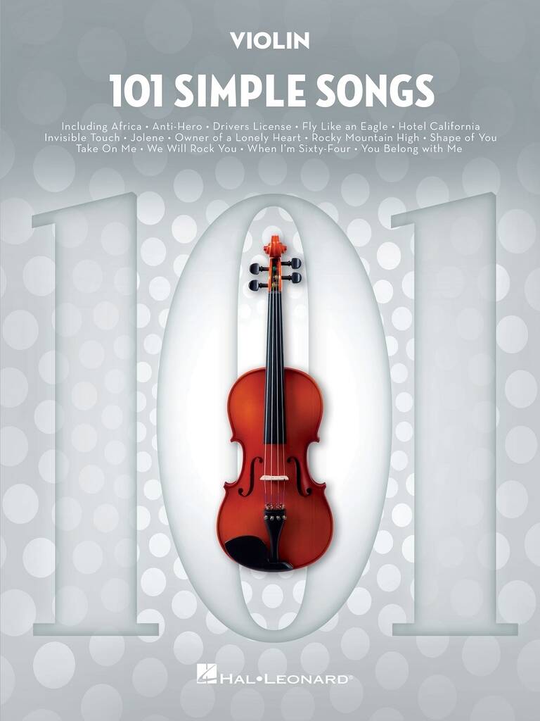 101 Simple Songs: Violin Solo