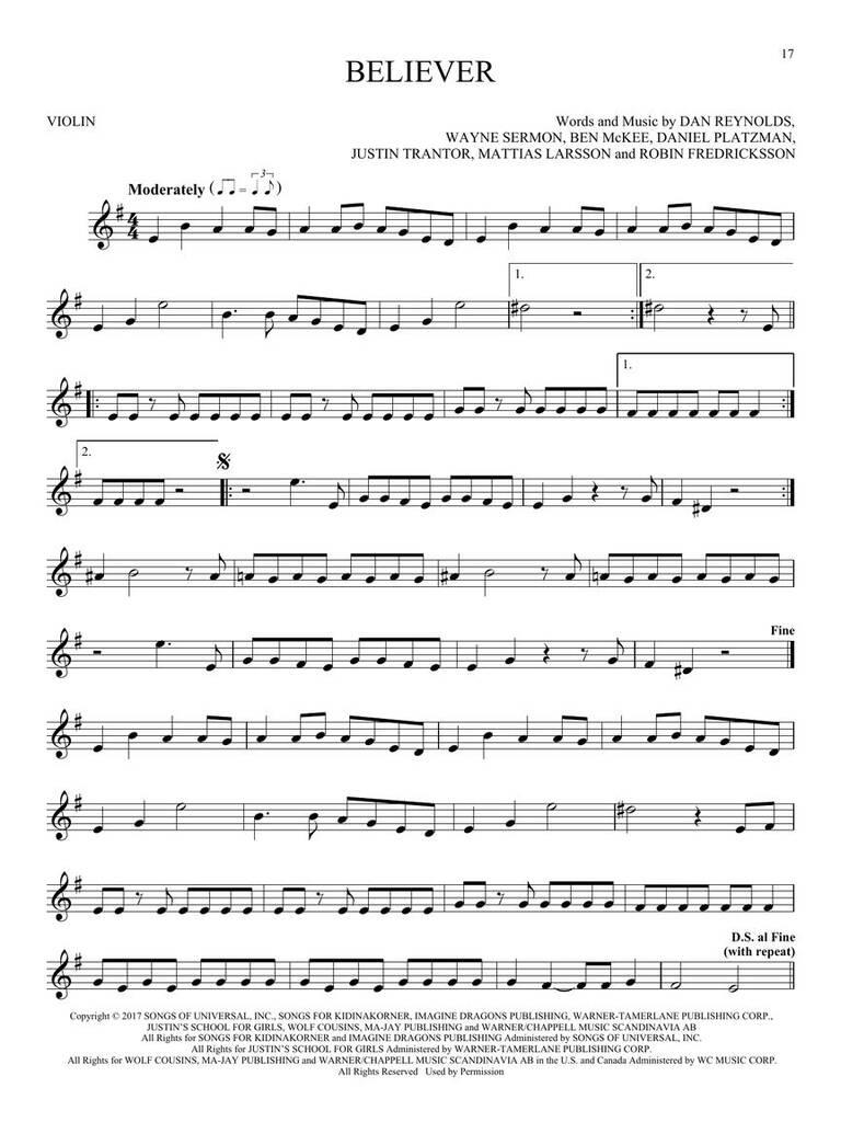 101 Simple Songs: Violin Solo