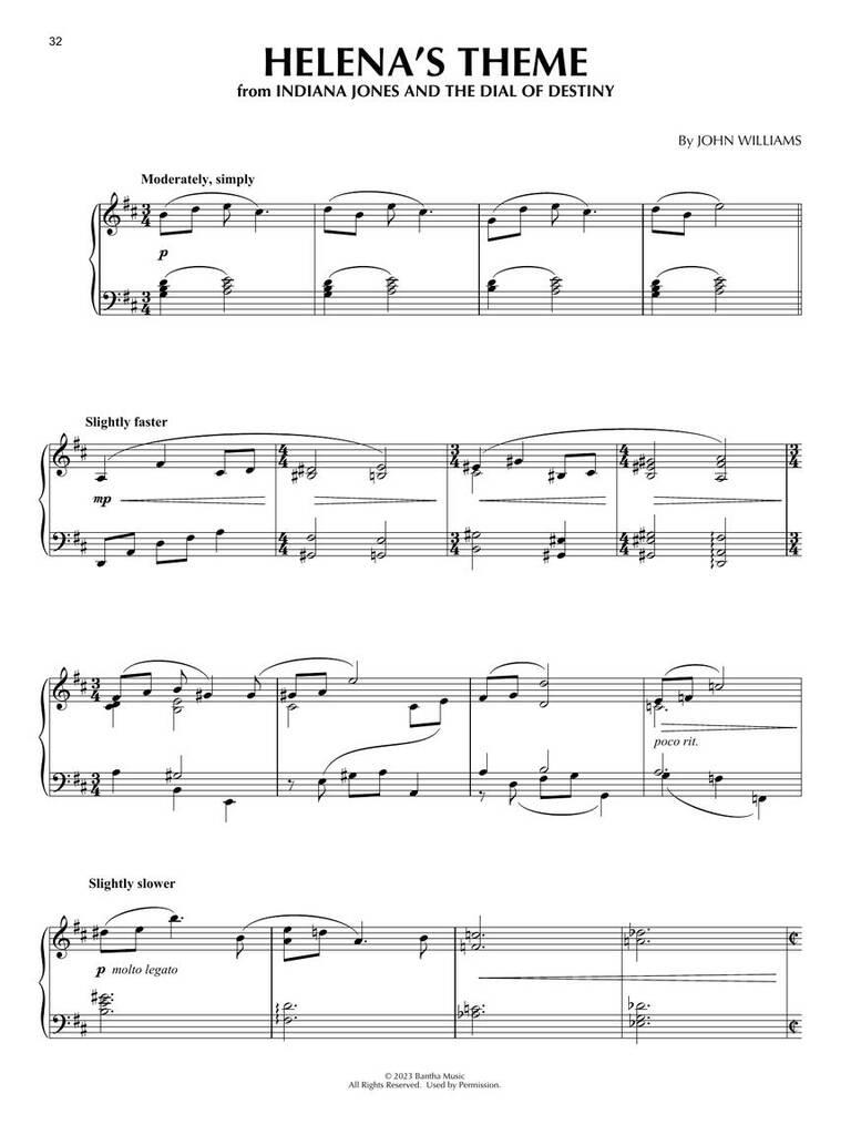 John Williams: Indiana Jones Piano Solo Collection: Piano Solo
