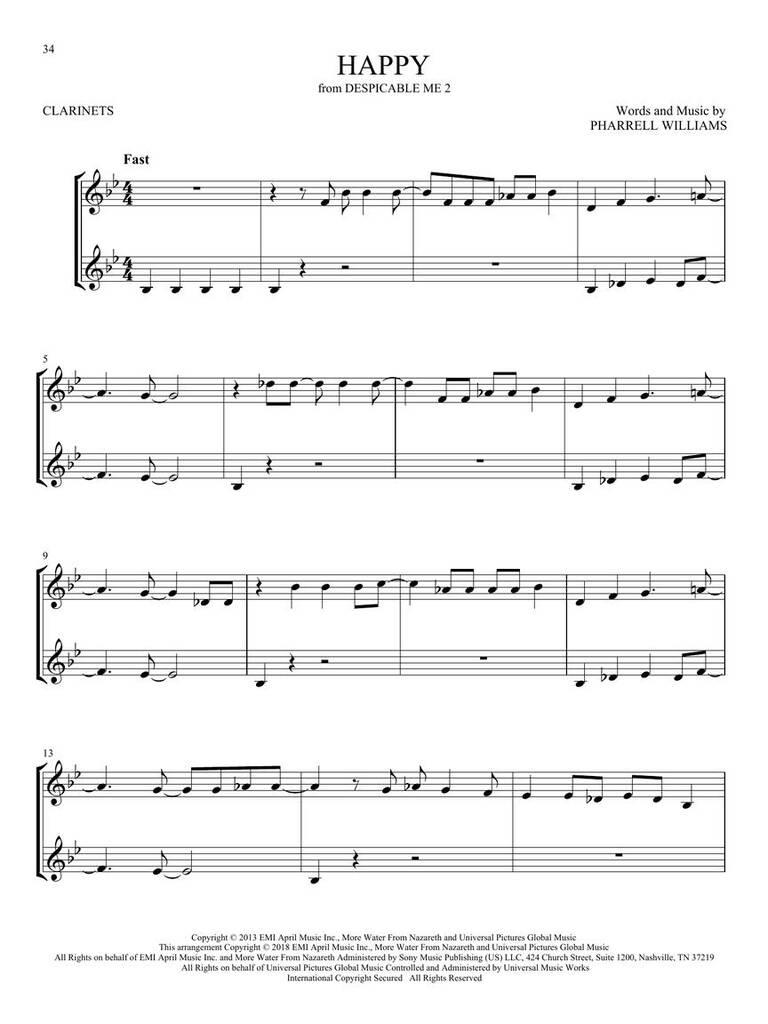 First 50 Duets for Two Clarinets: Clarinet Duet