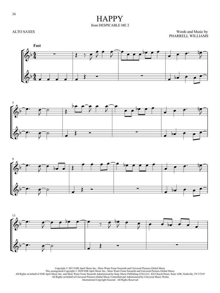 First 50 Duets for Two Alto Saxophones: Saxophone Duet