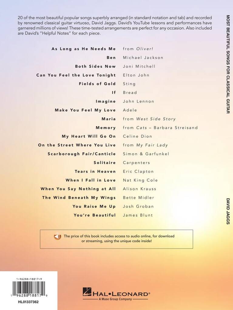 Taylor Swift: Most Beautiful Songs for Classical Guitar: Guitar Solo