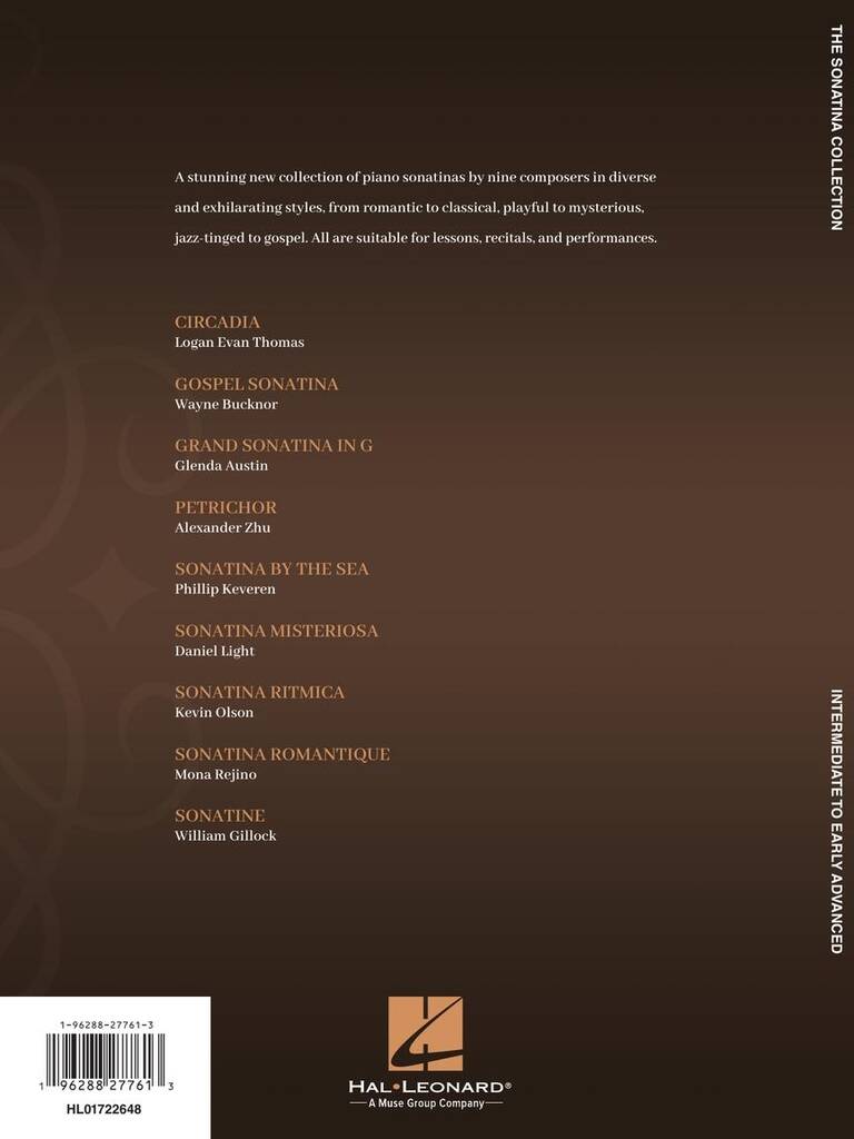 The Sonatina Collection: Piano Solo