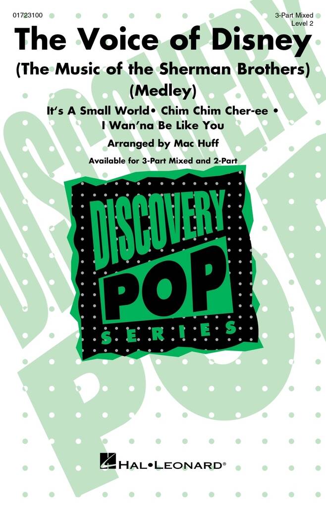 Richard M. Sherman: The Voice of Disney: (Arr. Mac Huff): Mixed Choir And Accomp.