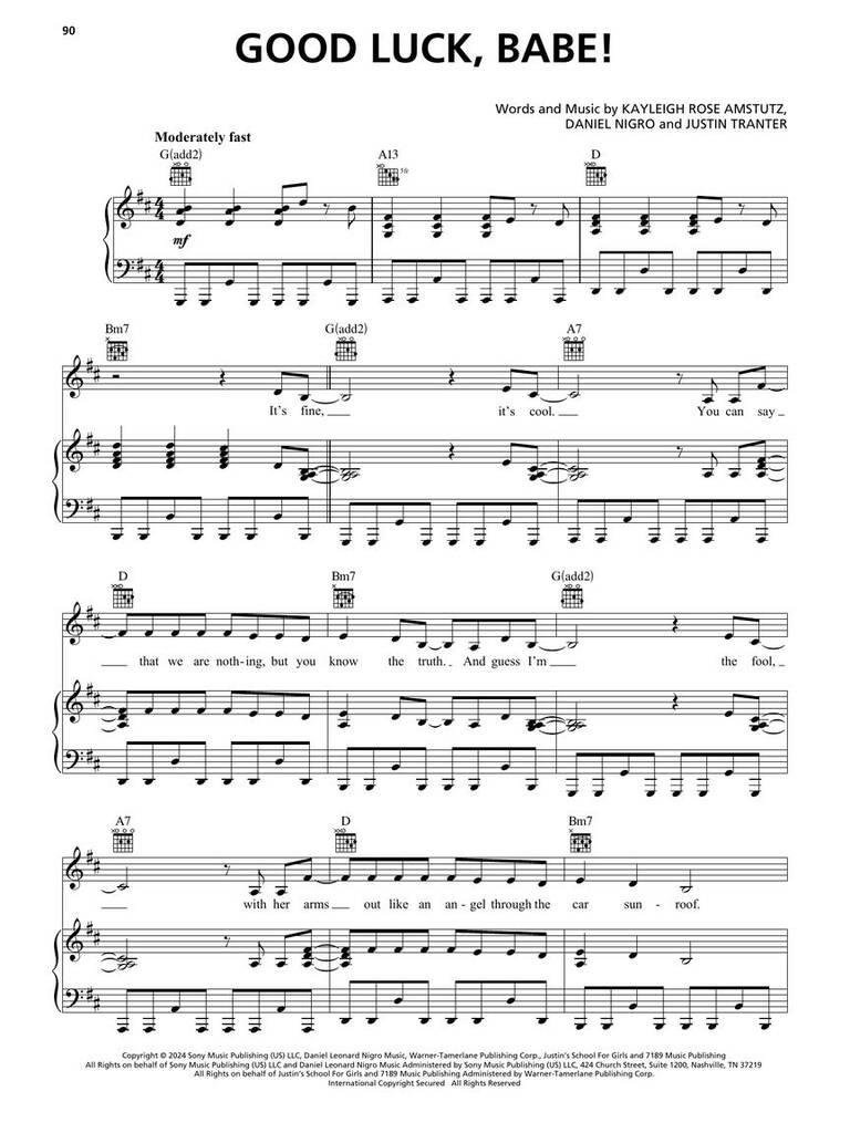 Chappell Roan: Chappell Roan: Piano, Vocal And Guitar