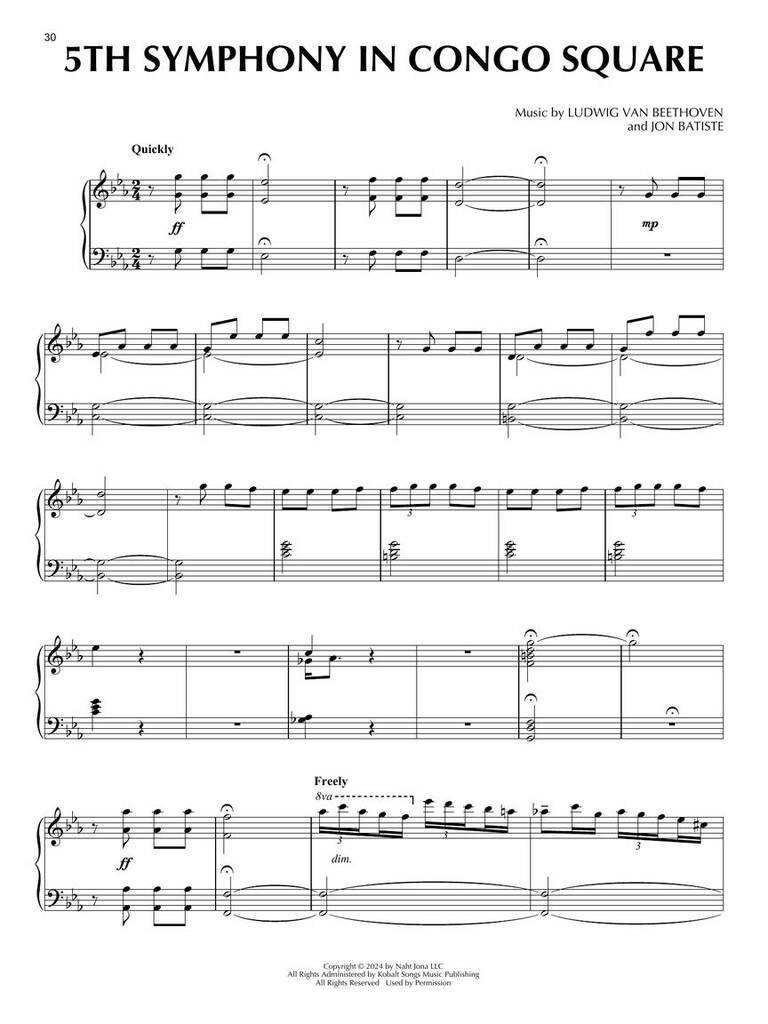 Jon Batiste: Jon Batiste - Beethoven Blues: Piano Solo