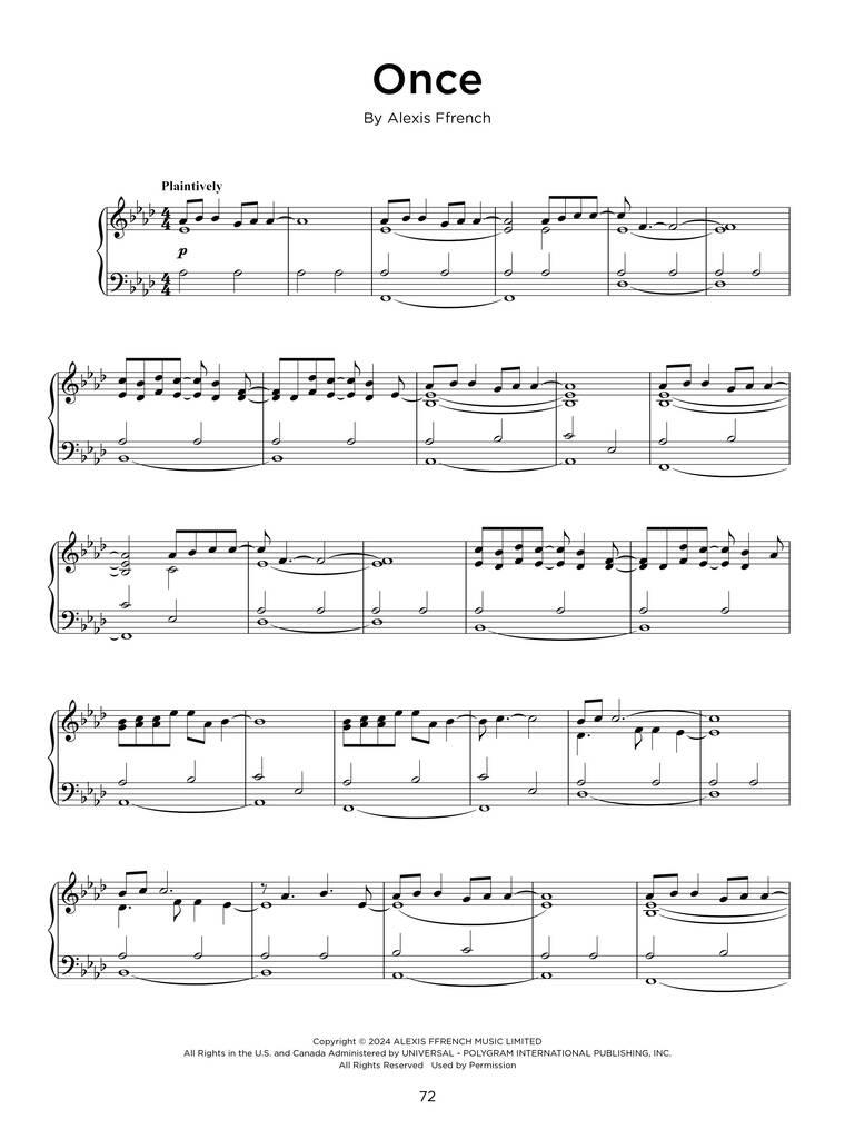 Alexis Ffrench -Selections from Classical Soul: Piano Solo