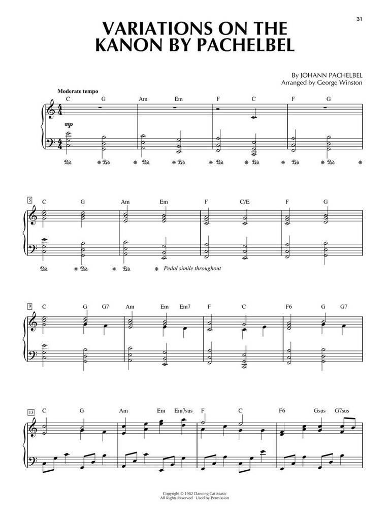 George Winston - December: Piano Solo